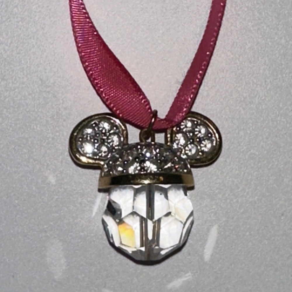 Disney and Swarovski Crystal Mickey Mouse Ornament
